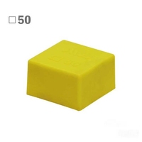 50x50x30角型保護キャップ(EL/黄/2個)