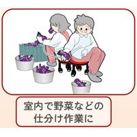 φ320x255ワークチェアー(ブラック/レッド)_選択画像02