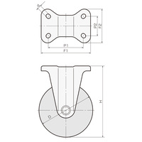 150mm キャスター(固定金具付/高導電)_選択画像04