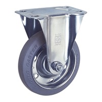 125キャスター(ゴム車/固定/ステンレス製)_選択画像03