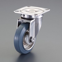125キャスター(ゴム車/自在/ステンレス製)