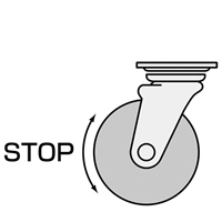 75キャスター(ゴム車/自在/Stopper付/SUS製_選択画像03