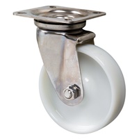 150mm キャスター(ナイロン車/自在/SUS製)