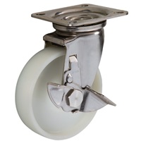 150キャスター(ナイロン/自在/Stopper/SUS)