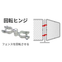 φ31.8xφ31.8パイプジョイント扉用ヒンジ_選択画像02