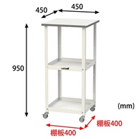 450x450x950mm ツールワゴン(作業天板付)_選択画像04