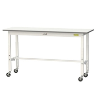 1500x450x685-985ワークテーブル(車輪付)