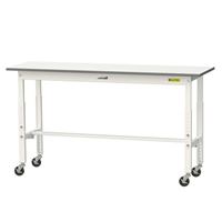 1500x450x685-985ワークテーブル(車輪付)