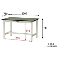 1200x750x740mm/300kg ワークテーブル_選択画像04