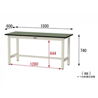 1500x600x740mm/300kg ワークテーブル_選択画像04