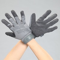 [L] メカニクスグローブ(合成革/灰)