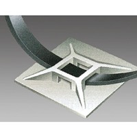 19.5X19.5結束バンド用ベース(粘着付/100個_選択画像03