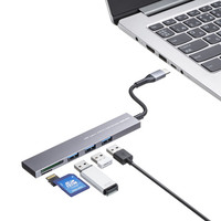 [3ポート] USB2.0ハブ(カードリーダー付)_選択画像04
