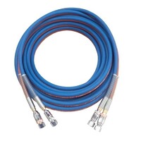 (5+5mm)x 10m カプラ付ツインホース