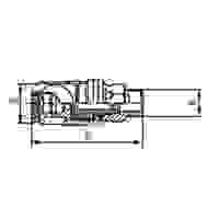 R3/8 in雄ねじエアーカプラソケット(Swing_選択画像04