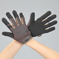 [L] メカニクスグローブ(合成革/茶)