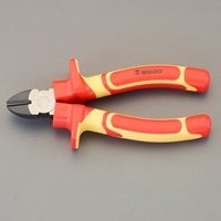 150mm　絶縁ニッパー(グリップ付/メッキ)