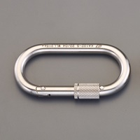 109x56x10mm 安全環付カラビナ(ステンレス)