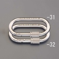 109x56x10安全環付カラビナ(SUS/Wストッパ-_選択画像03