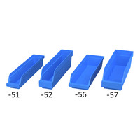 111x550x105mmパーツトレー/ラック棚用(青)_選択画像03