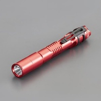 フラッシュライト/LED(充電池セット/赤)