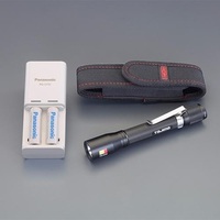 フラッシュライト/LED(充電池セット/黒)