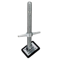 35x400mm/130x130mm 自在ジャッキベース