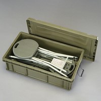 OD色ポータブルチェアセット(5台/ケース付)