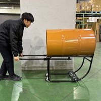 890x410x520mm/250kg ドラム缶キャリー_選択画像03
