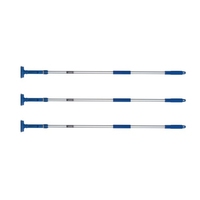 1500mm モップハンドル[青/3本]