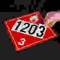 53x100mm 番号表示ステッカー[6](5枚)_選択画像02