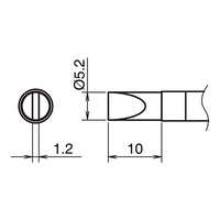 5.2mm　交換用こて先