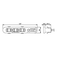 AC125V/15Ax1.8m コンセント(埋め込み/茶)_選択画像02