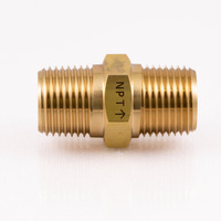 R1/4 inxNPT1/4 in 六角ニップル(真鍮製)_選択画像02
