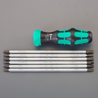 [+-Pozi Hex Torx]ドライバーセット(差替式