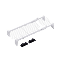 550- 750x270mm 伸縮突っ張りメッシュ棚
