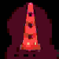 700mm [単1x4本]LEDライトコーン_選択画像02