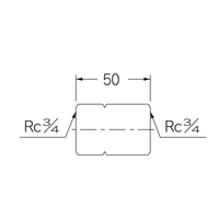 Rc3/4 inxRc3/4 in フリーターンソケット_選択画像03
