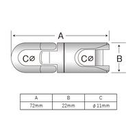 22x 72mm/ 5.9kN スイベル_選択画像03