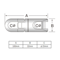 32x100mm/14.7kN スイベル_選択画像03