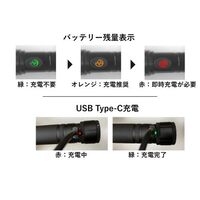 充電式フラッシュライト/LED(ホルスター付_選択画像03
