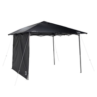 3000x3000x2470四脚テント(UVカット/黒)