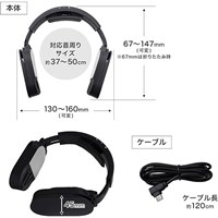 季節品)ネッククーラー(Lite/ブラック)_選択画像03