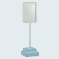 350x350x1243mm 標識スタンド(450x300mm用)