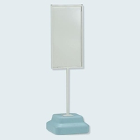 350x350x1243mm 標識スタンド(600x300mm用)