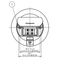 125V/15A フロアーコンセント/丸型(2口)_選択画像02