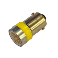 AC/DC24V (20.5mm) LEDランプ(アンバー)
