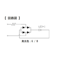 AC/DC24V (20.5mm) LEDランプ(グリーン)_選択画像03