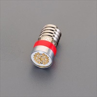 AC/DC 6V/E10(21.5mm) LEDランプ(レッド)