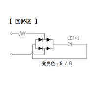 AC/DC 6V/E10(21.5mm) LEDランプ(グリーン)_選択画像03